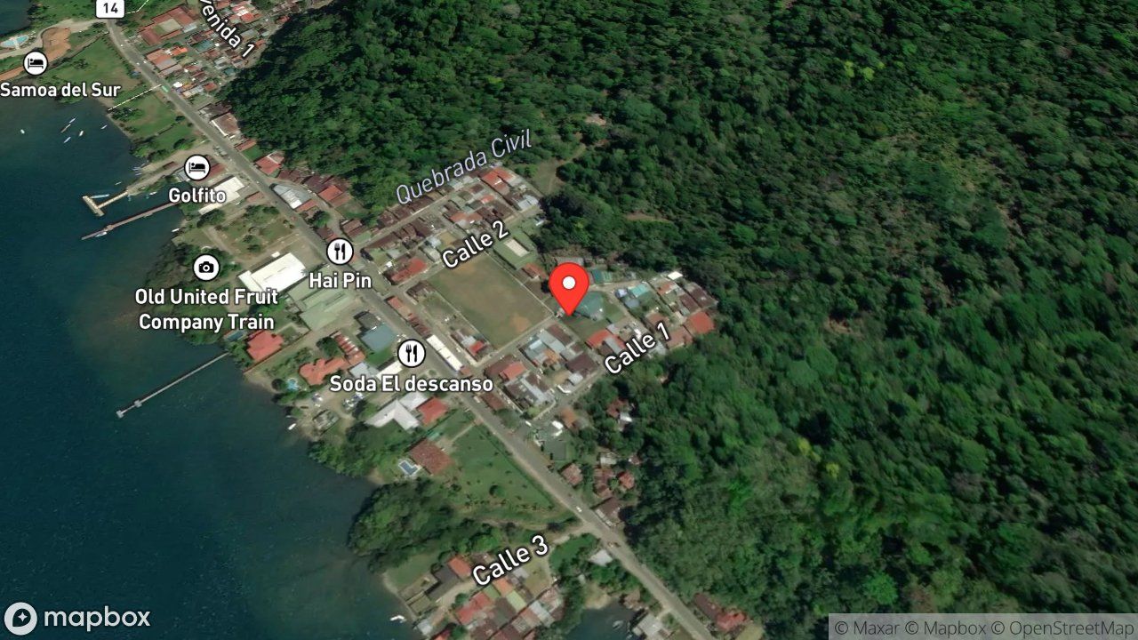 Mapa del incidente ESTACION DE GOLFITO REPORTA SERPIENTE