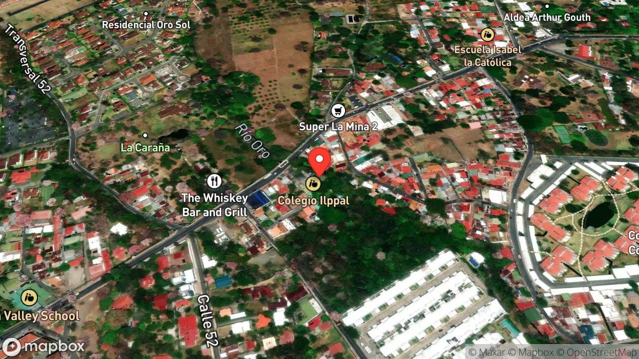 Mapa del incidente ENJAMBRE DE ABEJAS