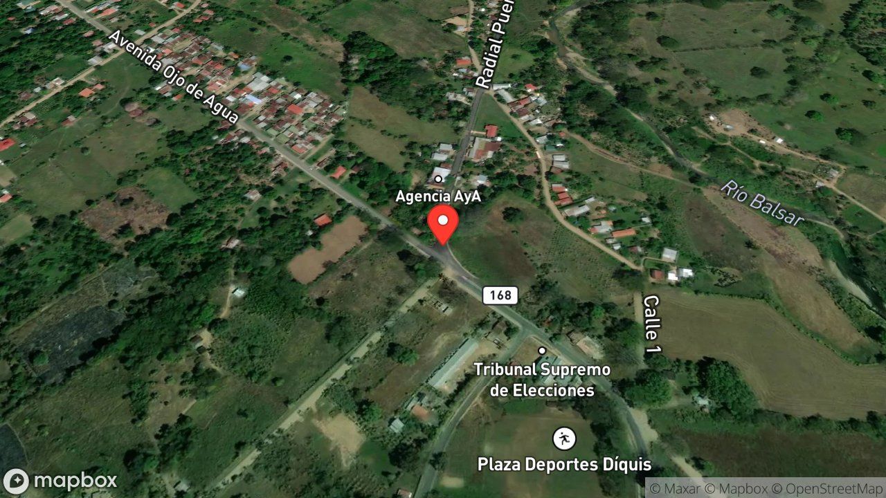 Mapa del incidente TENDIDO ELECTRICO A NIVEL DE SUELO