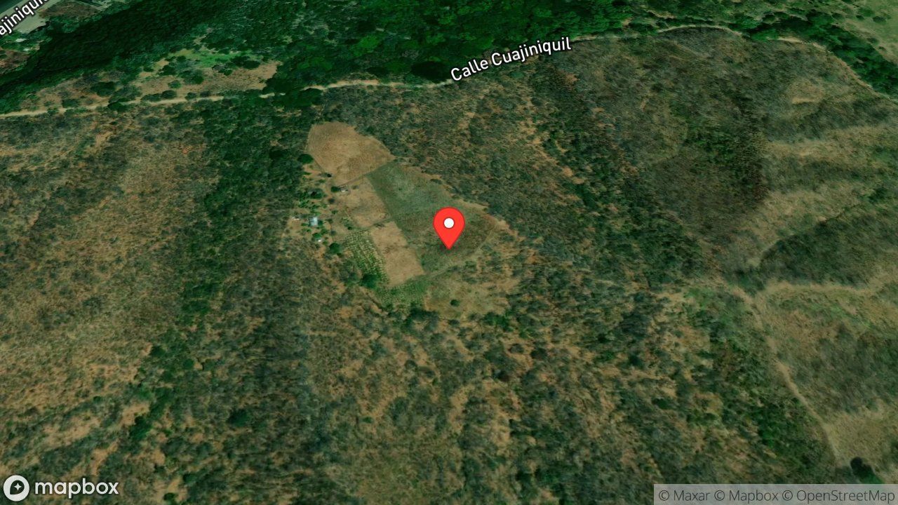 Mapa del incidente QUEMA DE CHARRAL