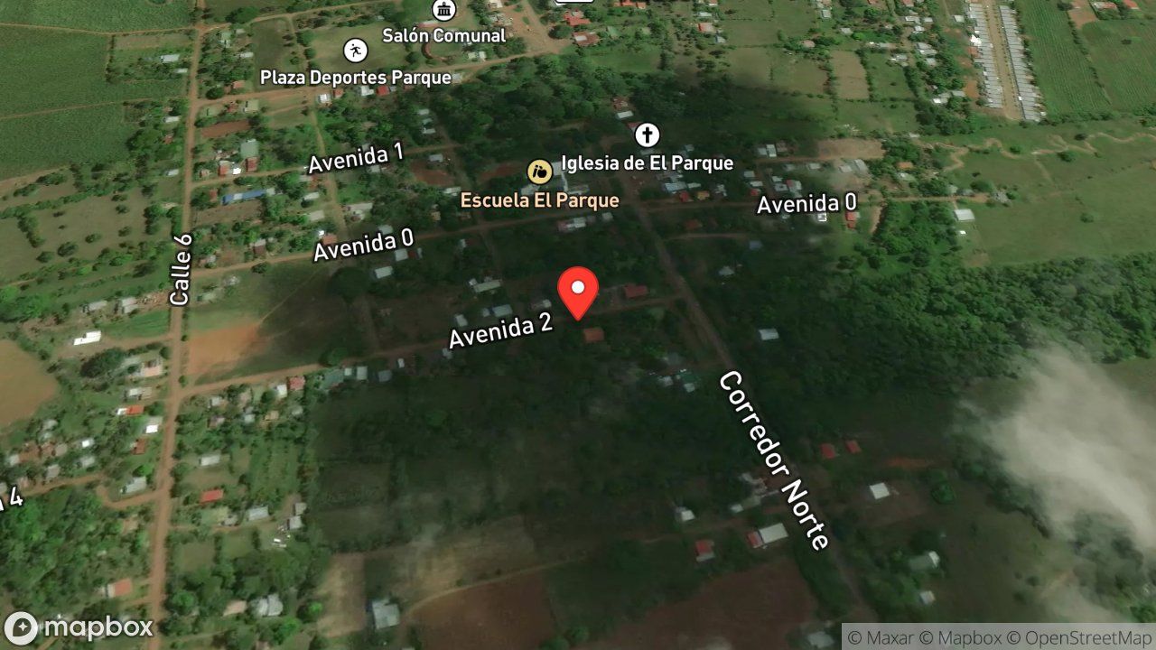 Mapa del incidente QUEMA DE CHARRAL CON AMENAZA