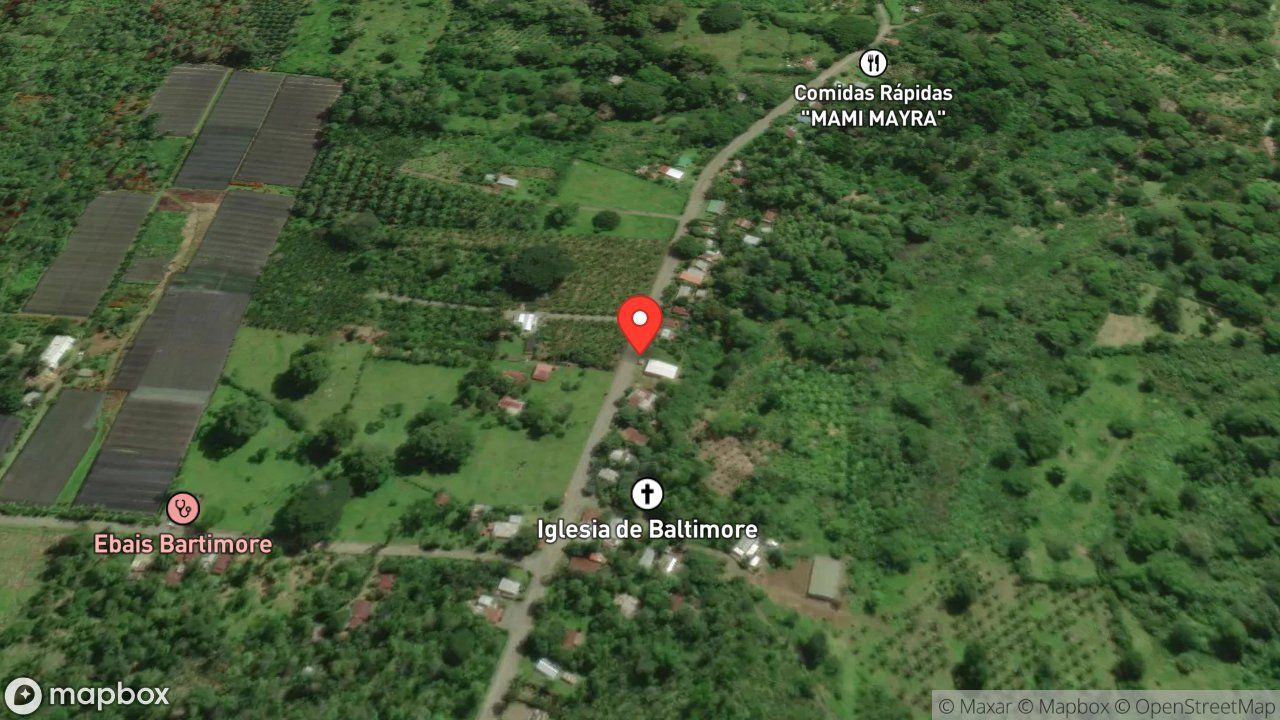 Mapa del incidente ENJAMBRE DE ABEJAS