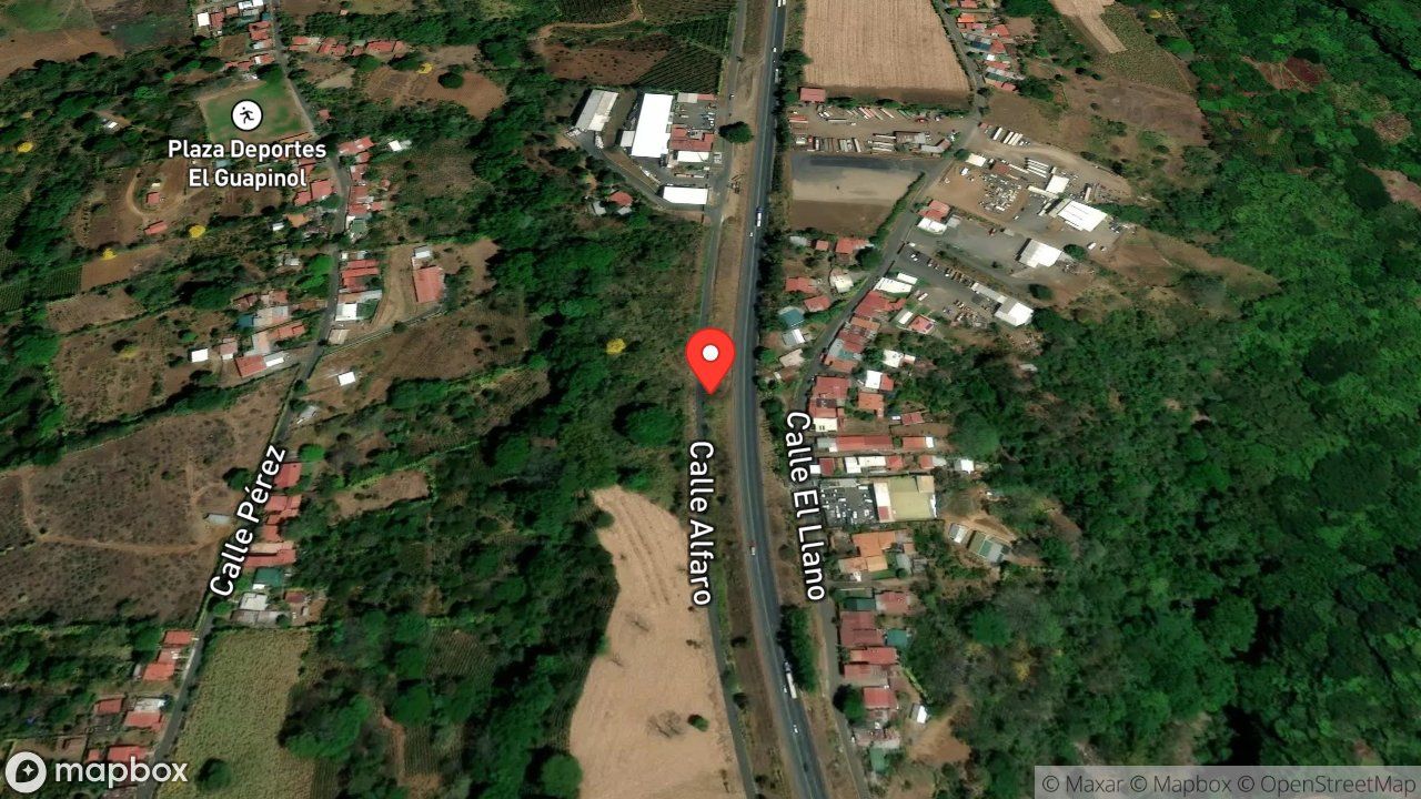 Mapa del incidente QUEMA DE CHARRAL