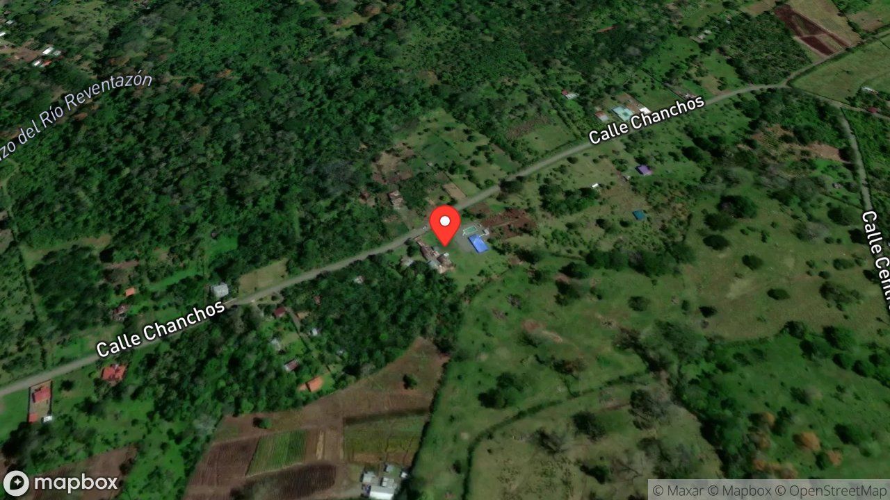 Mapa del incidente RESCATE ANIMAL DE PEREZOSO