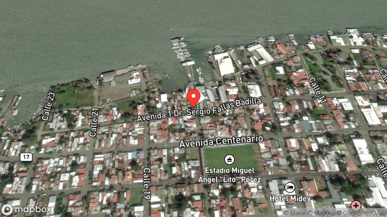 Mapa del incidente ENJAMBRE DE ABEJAS