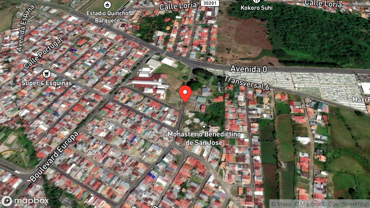 Mapa del incidente QUEMA DE CHARRAL CON AMENAZA