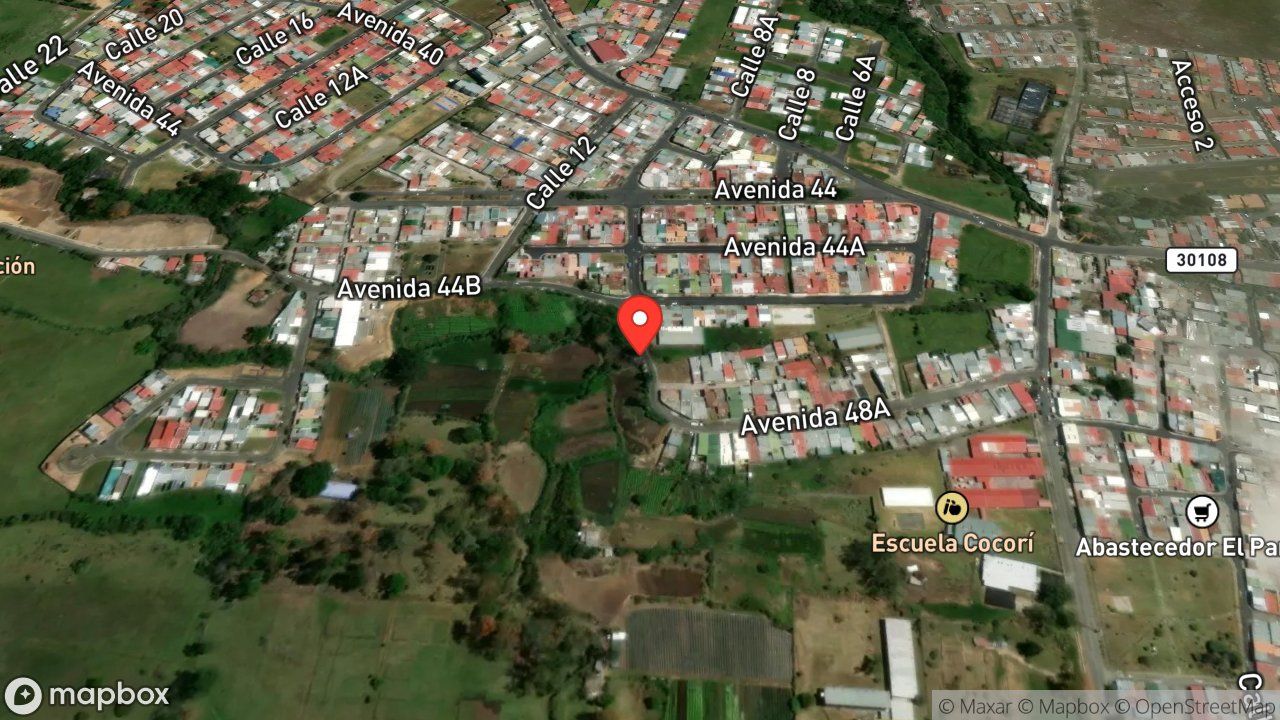 Mapa del incidente QUEMA DE CHARRAL