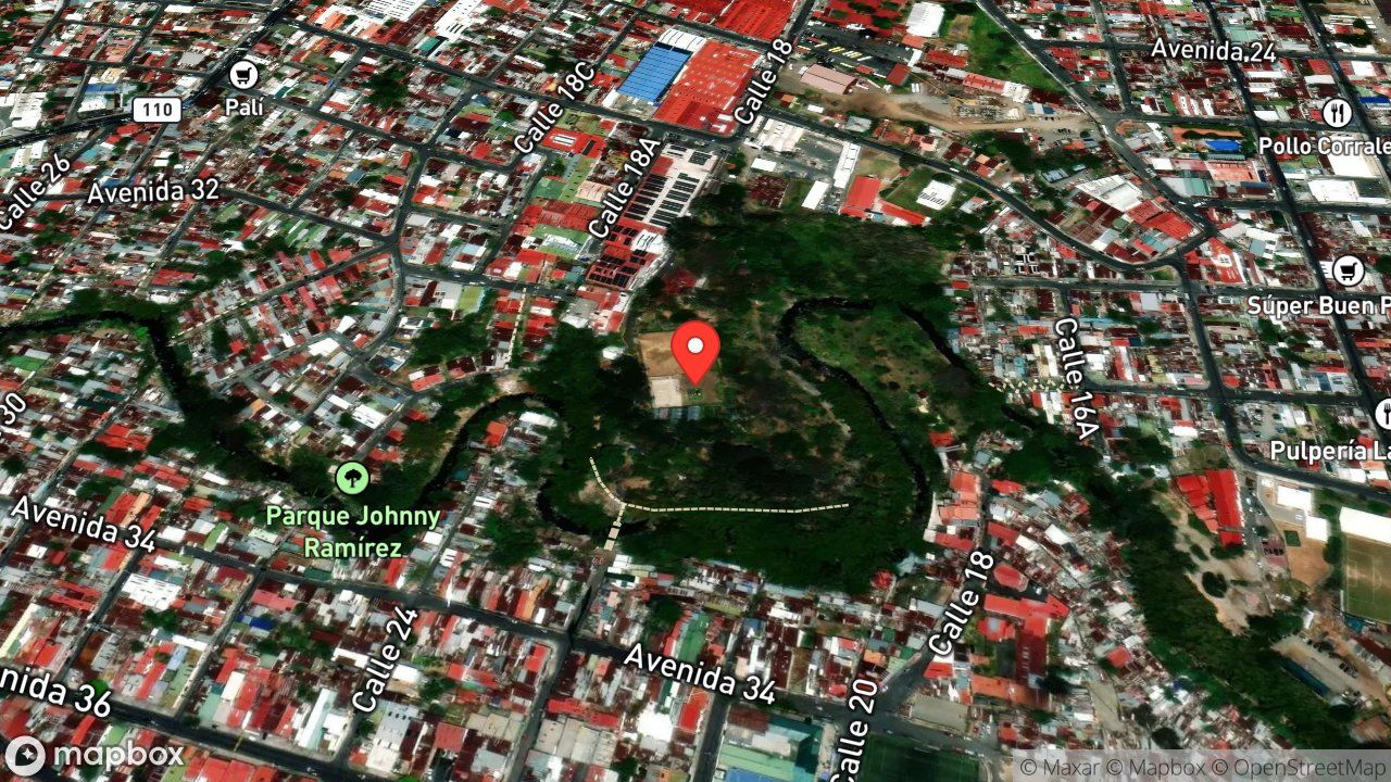 Mapa del incidente QUEMA DE CHARRAL