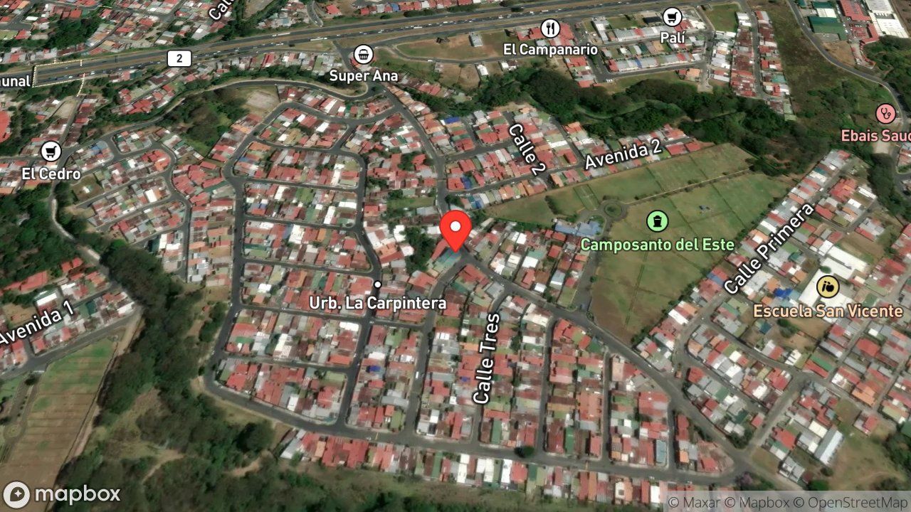 Mapa del incidente SALIDA DE HUMO DE VIVIENDA