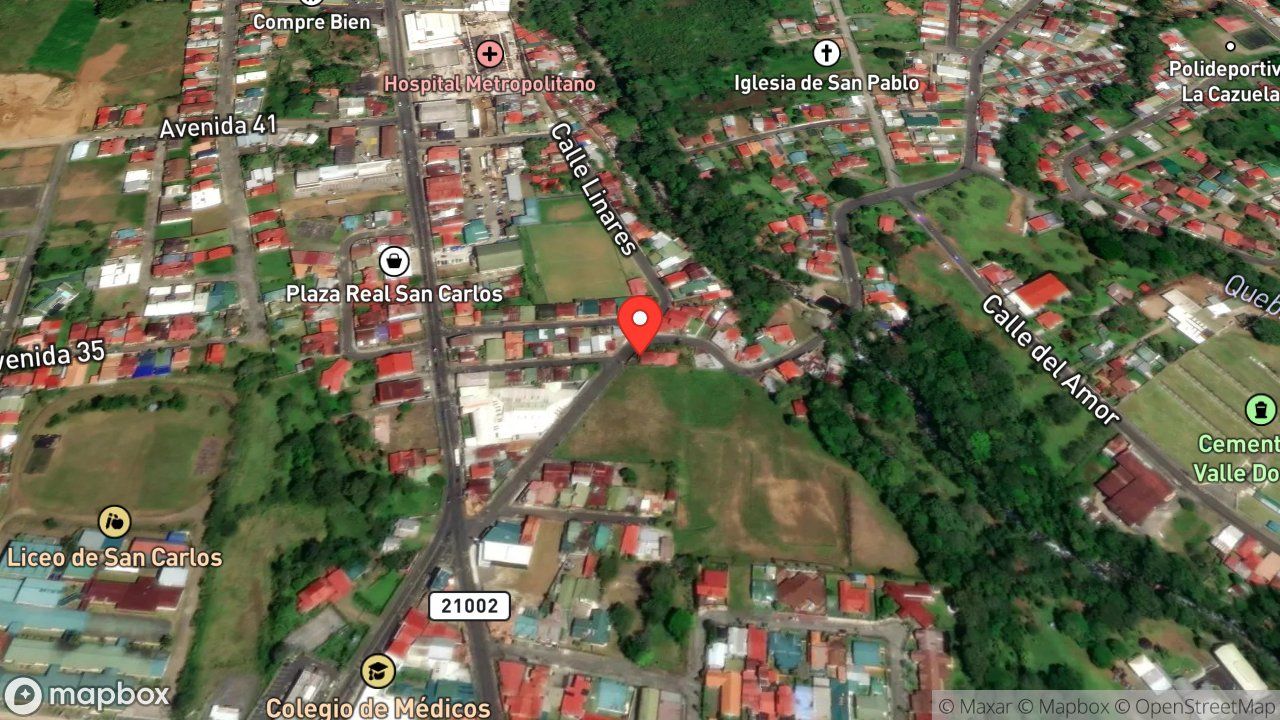 Mapa del incidente ESTACION DE CIUDAD QUESADA REPORTA RESCATE ANIMAL