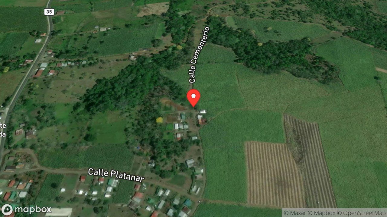 Mapa del incidente QUEMA DE CHARRAL