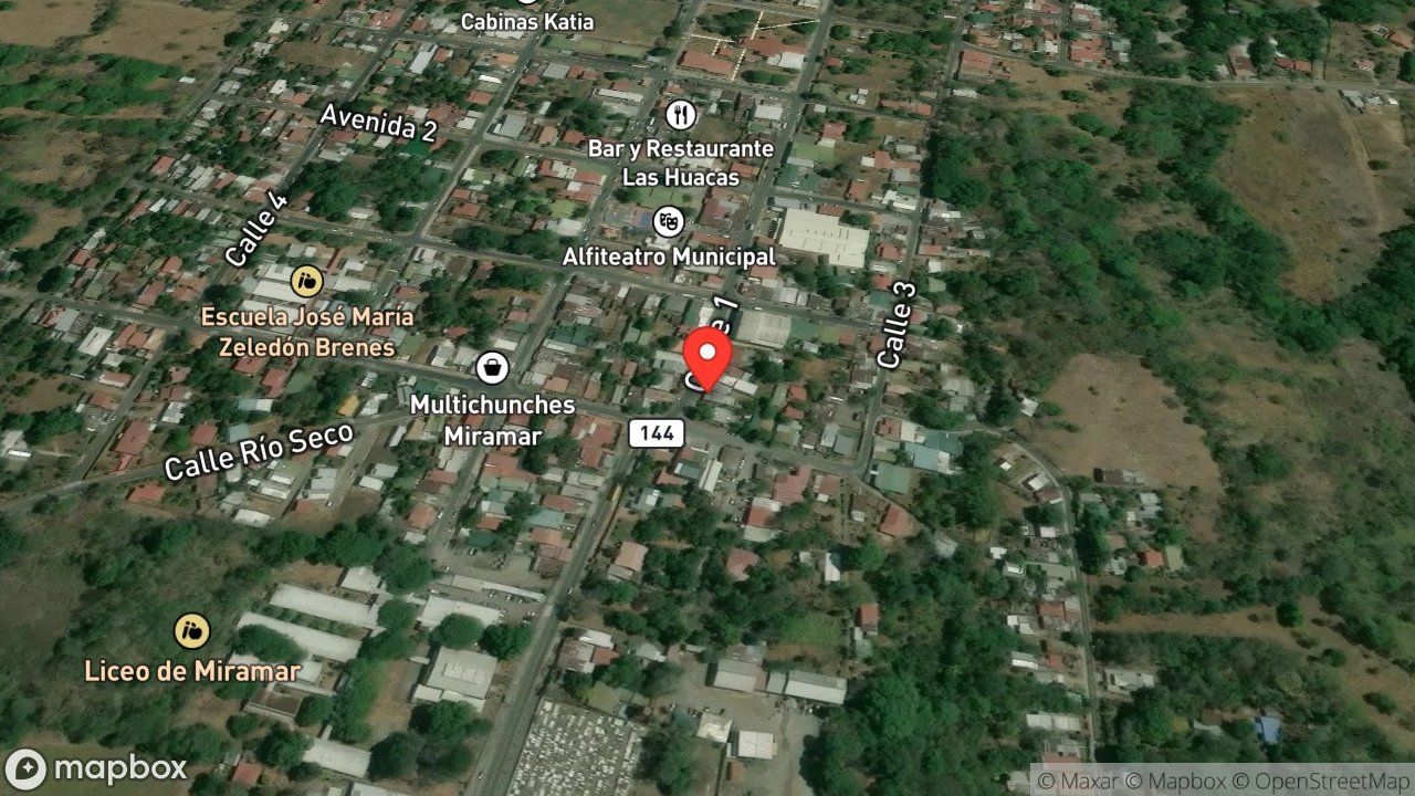 Mapa del incidente RESCATE DE PUERCO ESPIN