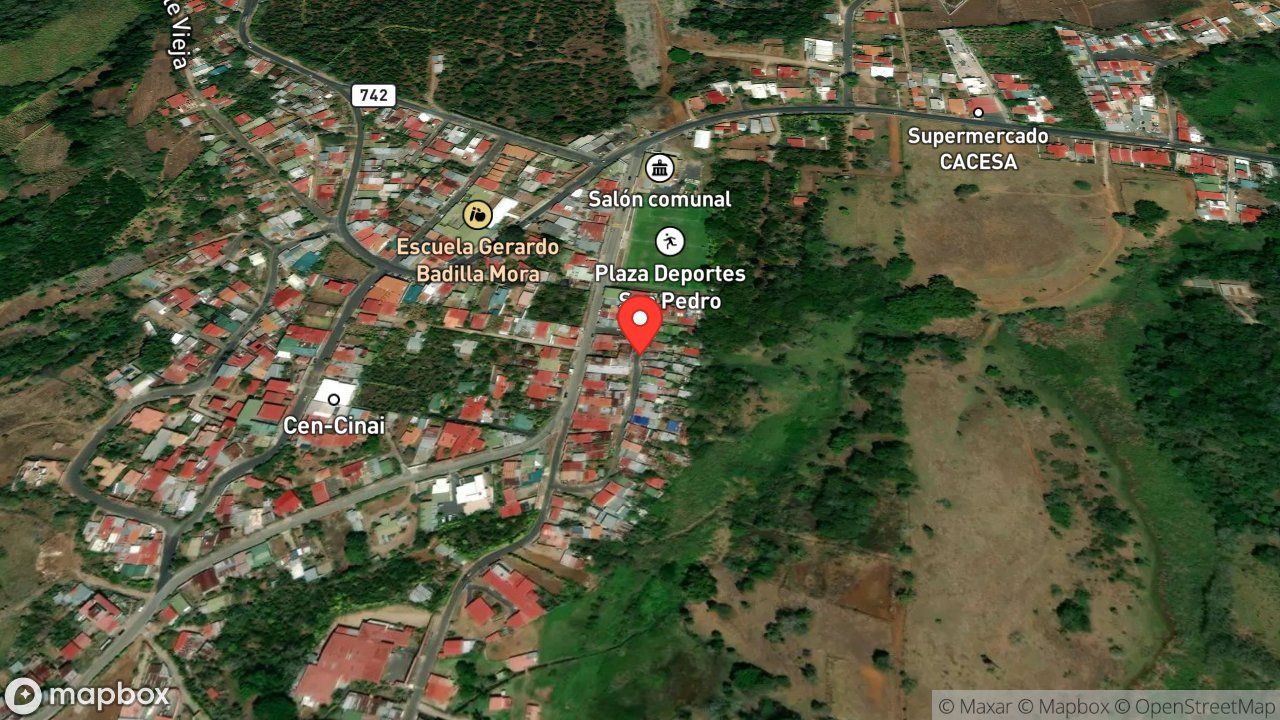 Mapa del incidente SERPIENTE EN VIVIENDA