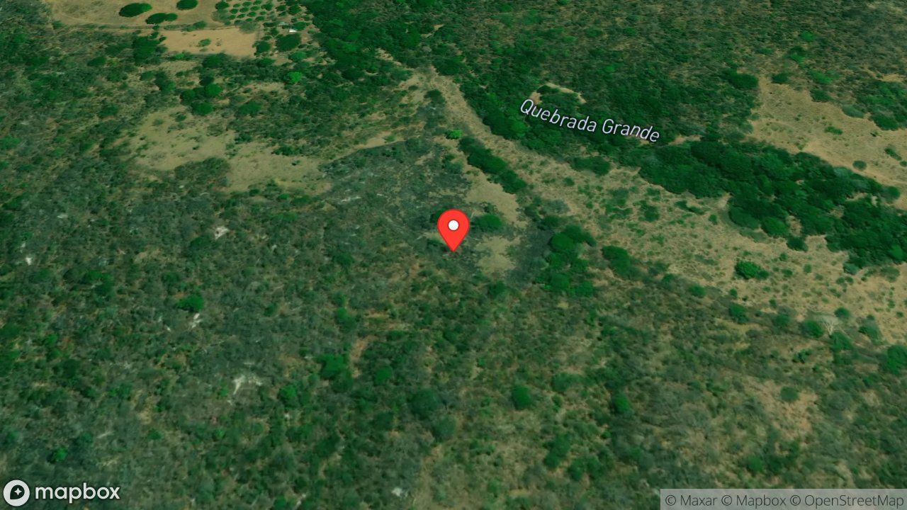 Mapa del incidente QUEMA DE CHARRAL