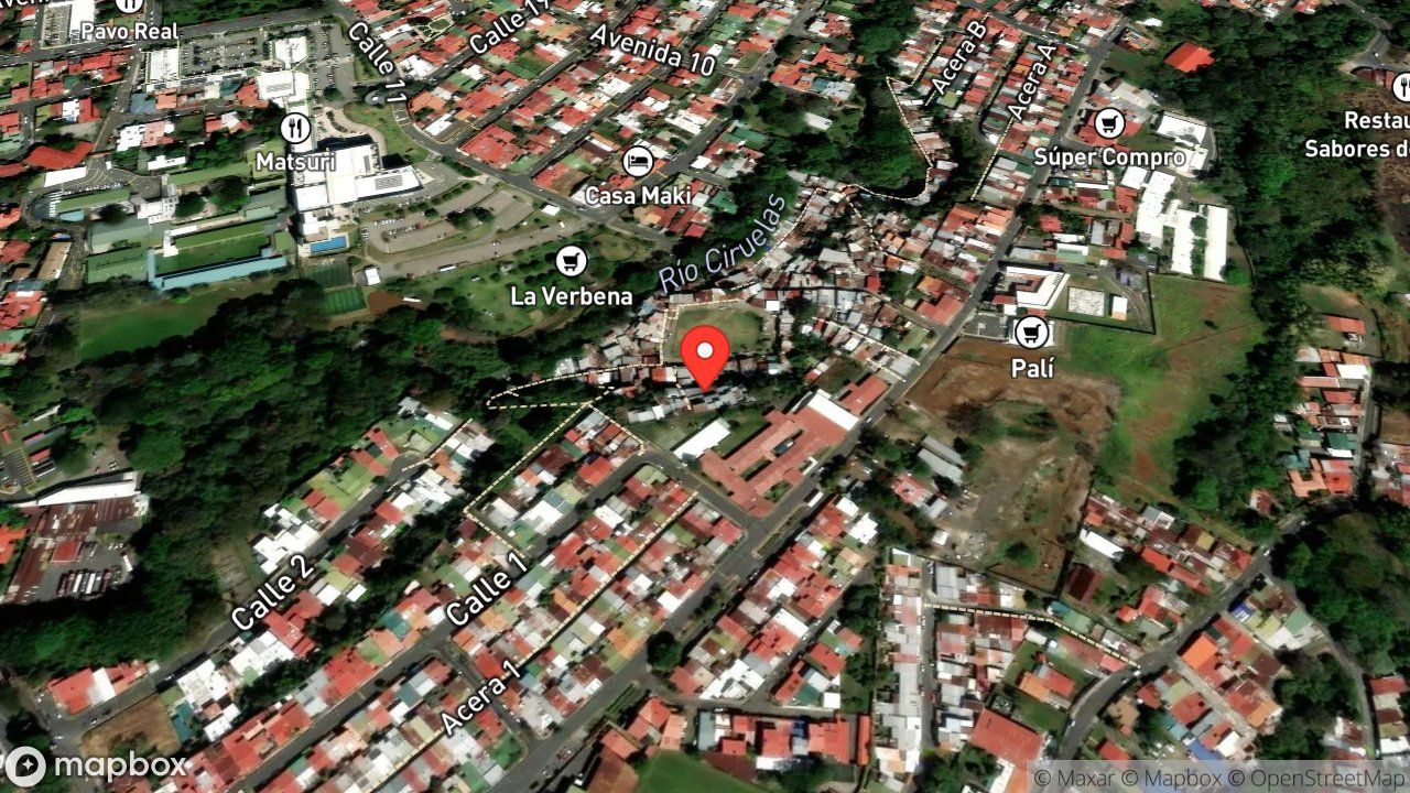 Mapa del incidente SALIDA DE HUMO DENTRO DE ESTRUCTURA