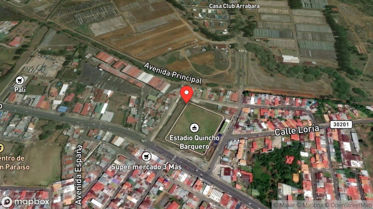 Mapa del incidente ESTACION DE PARAISO REPORTA ENJAMBRE DE ABEJAS