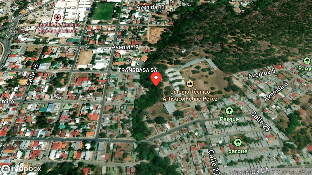 Mapa del incidente QUEMA DE CHARRAL CON AMENAZA