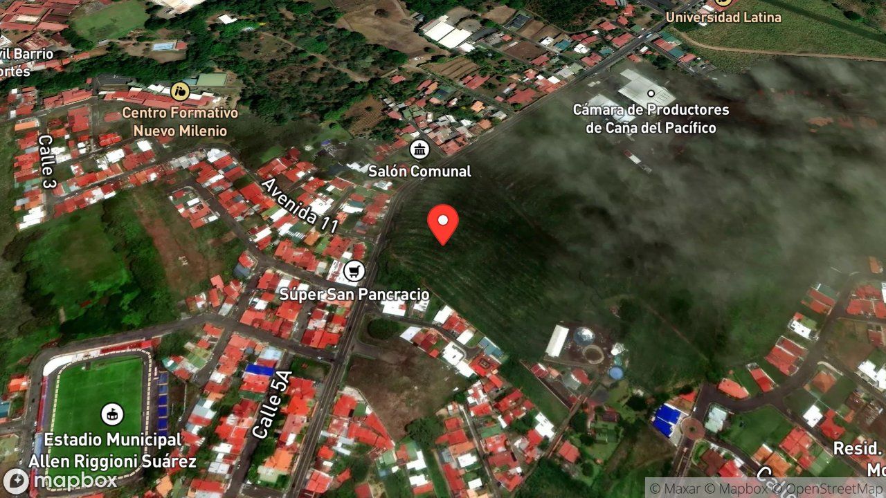 Mapa del incidente QUEMA DE CHARRAL