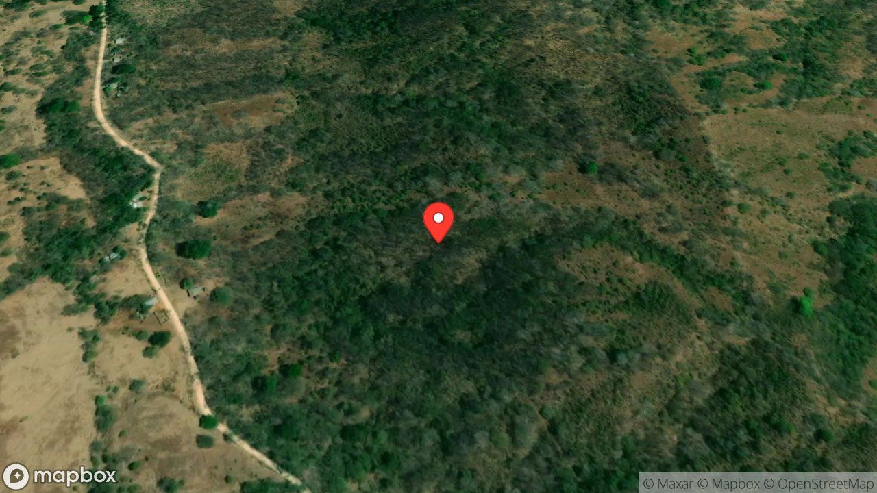 Mapa del incidente QUEMA DE CHARRAL