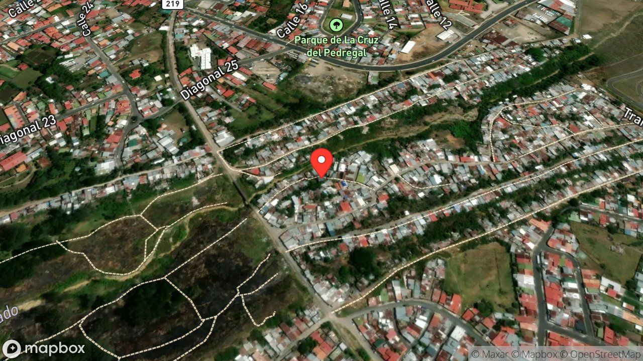 Mapa del incidente FUEGO EN VIVIENDA
