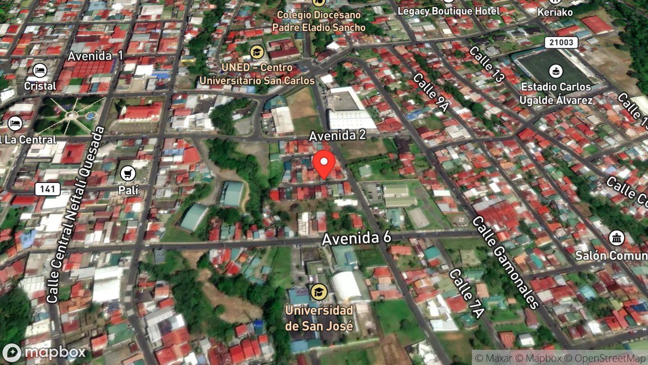 Mapa del incidente CORTO CIRCUITO EN TENDIDO ELECTRICO