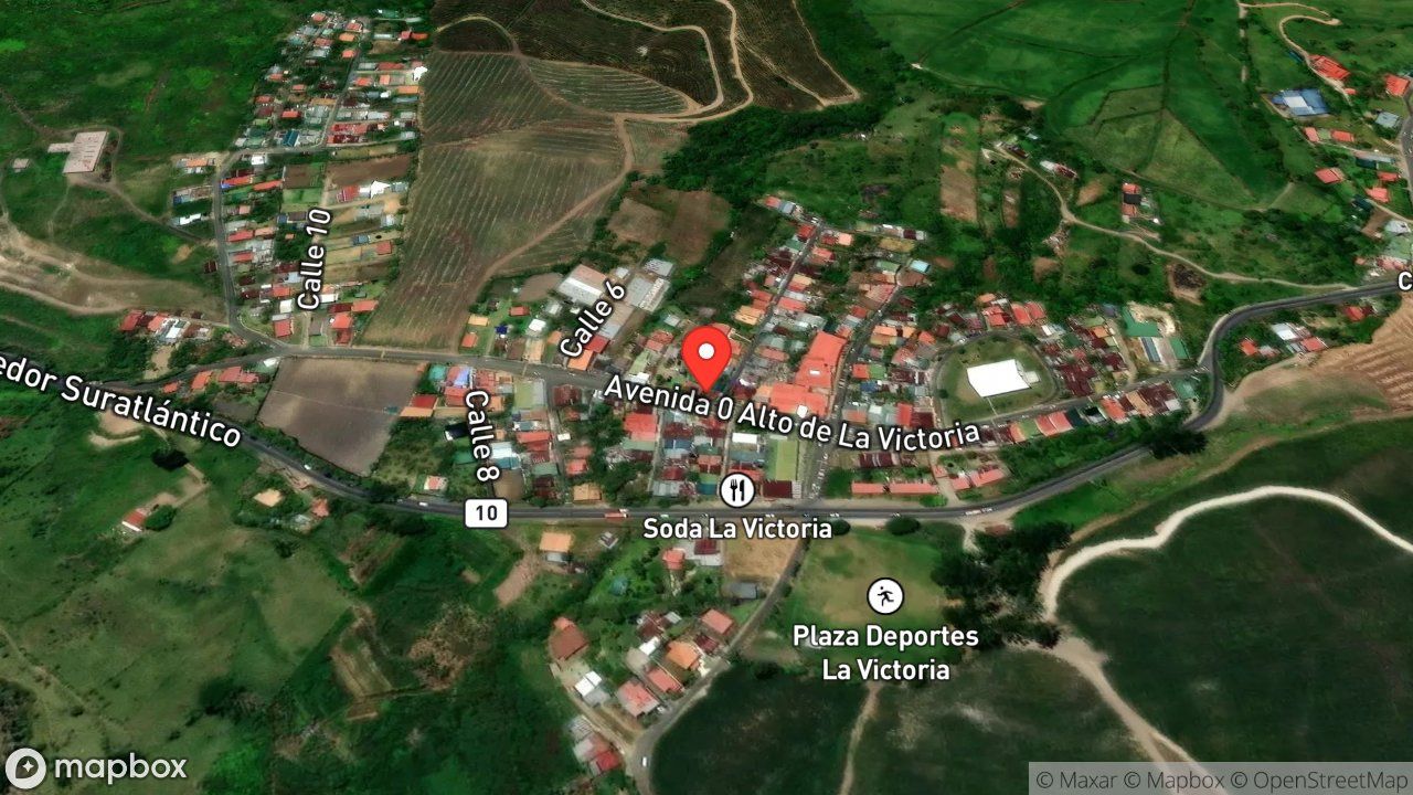 Mapa del incidente ENJAMBRE DE ABEJAS