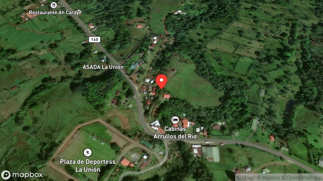 Mapa del incidente RESCATE DE PEREZOSO EN VIVIENDA