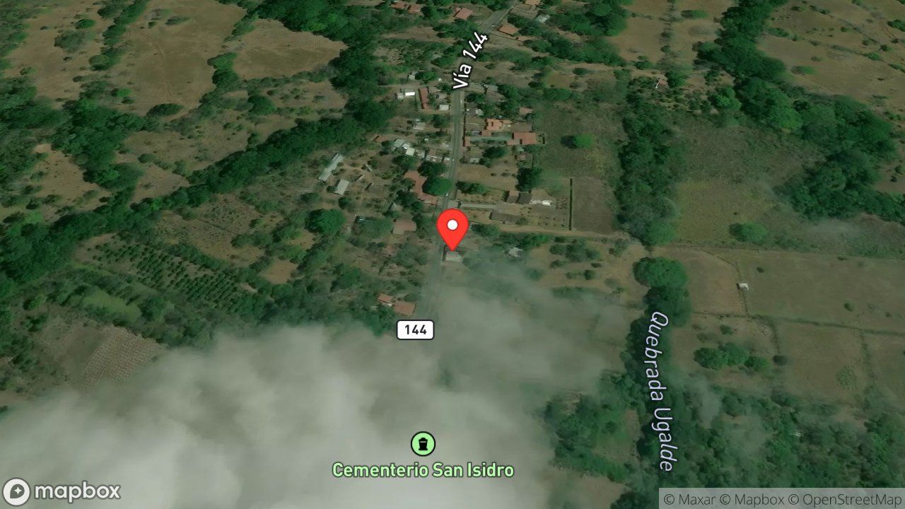 Mapa del incidente AMENAZA DE SERPIENTE