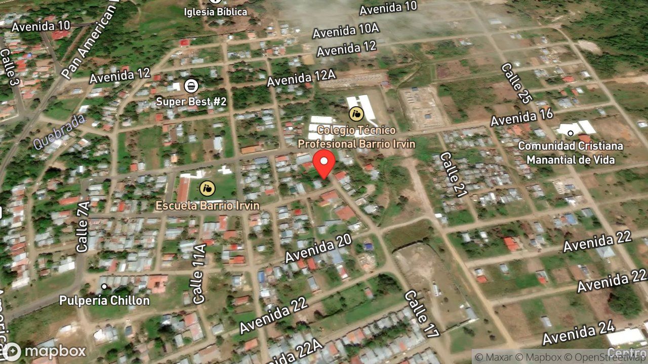 Mapa del incidente ESTACION DE LA CRUZ REPORTA ENJAMBRE DE ABEJAS