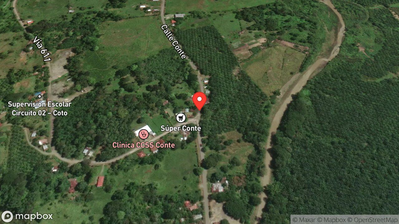 Mapa del incidente ESTACIÓN DE GOLFITO REPORTA ENJAMBRE DE ABEJAS