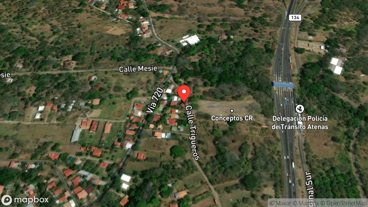 Mapa del incidente SERPIENTE EN VIVIENDA