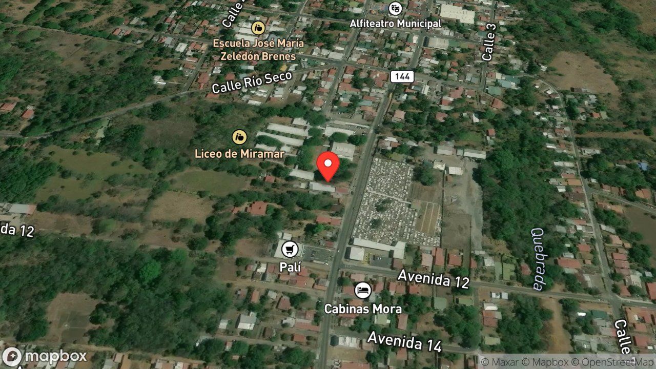 Mapa del incidente AMENAZA DE SERPIENTE