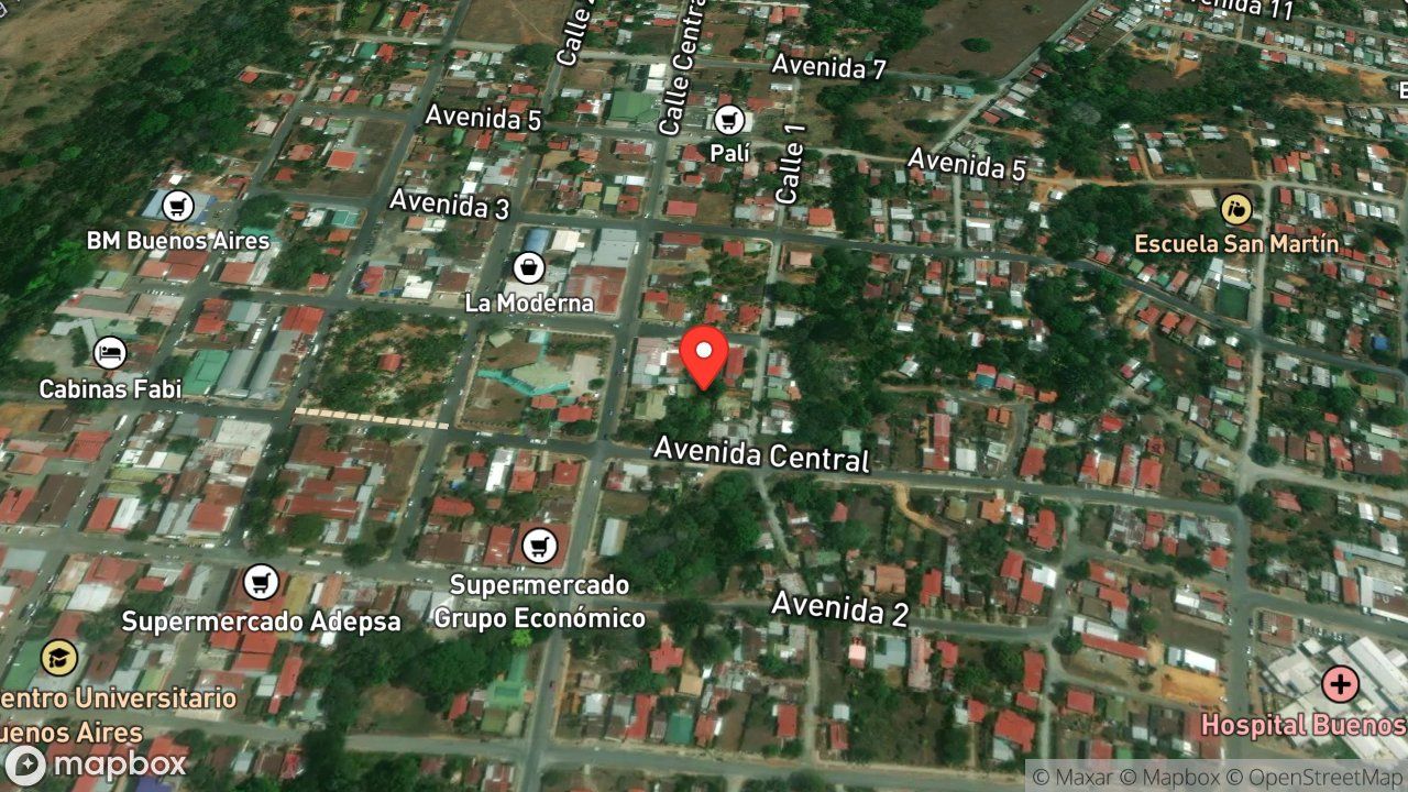 Mapa del incidente ESTACION DE BUENOS AIRES REPORTA ENJAMBRE DE ABEJAS