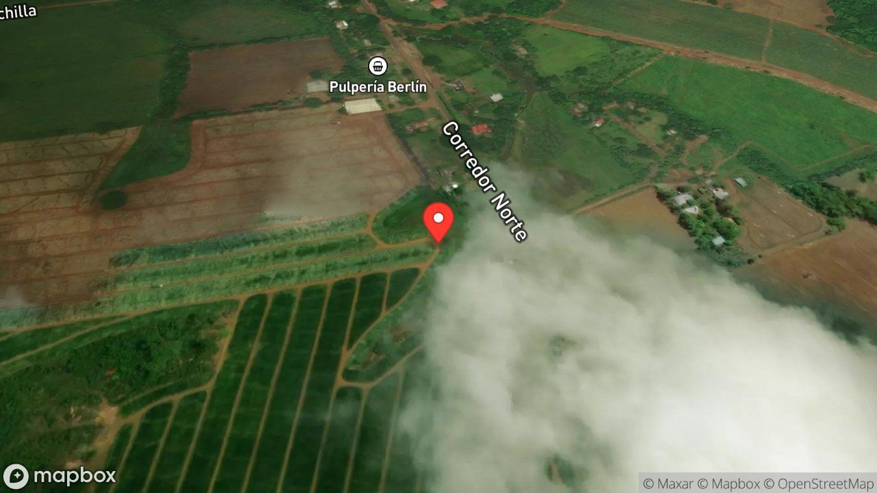 Mapa del incidente PRECIPITACION DE UN VEHICULO DE CARGA PESADA EL MISMO CON FUEGO