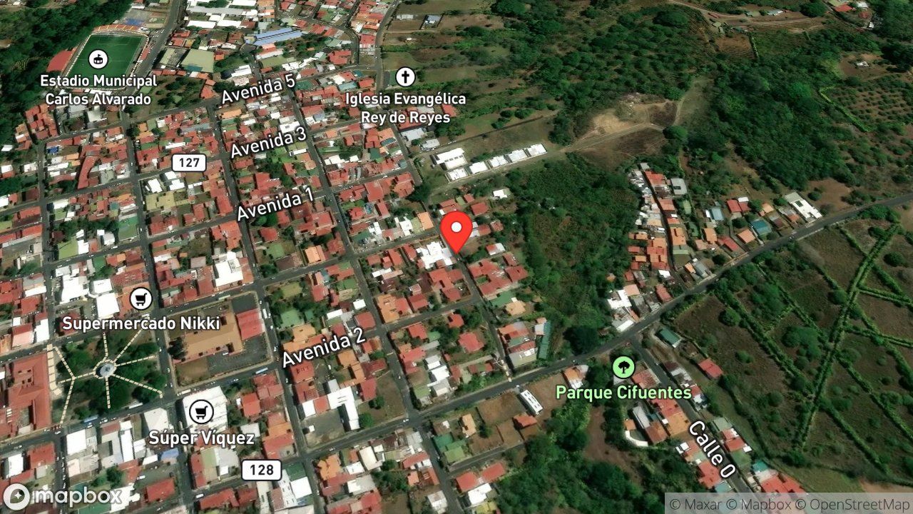 Mapa del incidente SERPIENTE EN UNA BODEGA