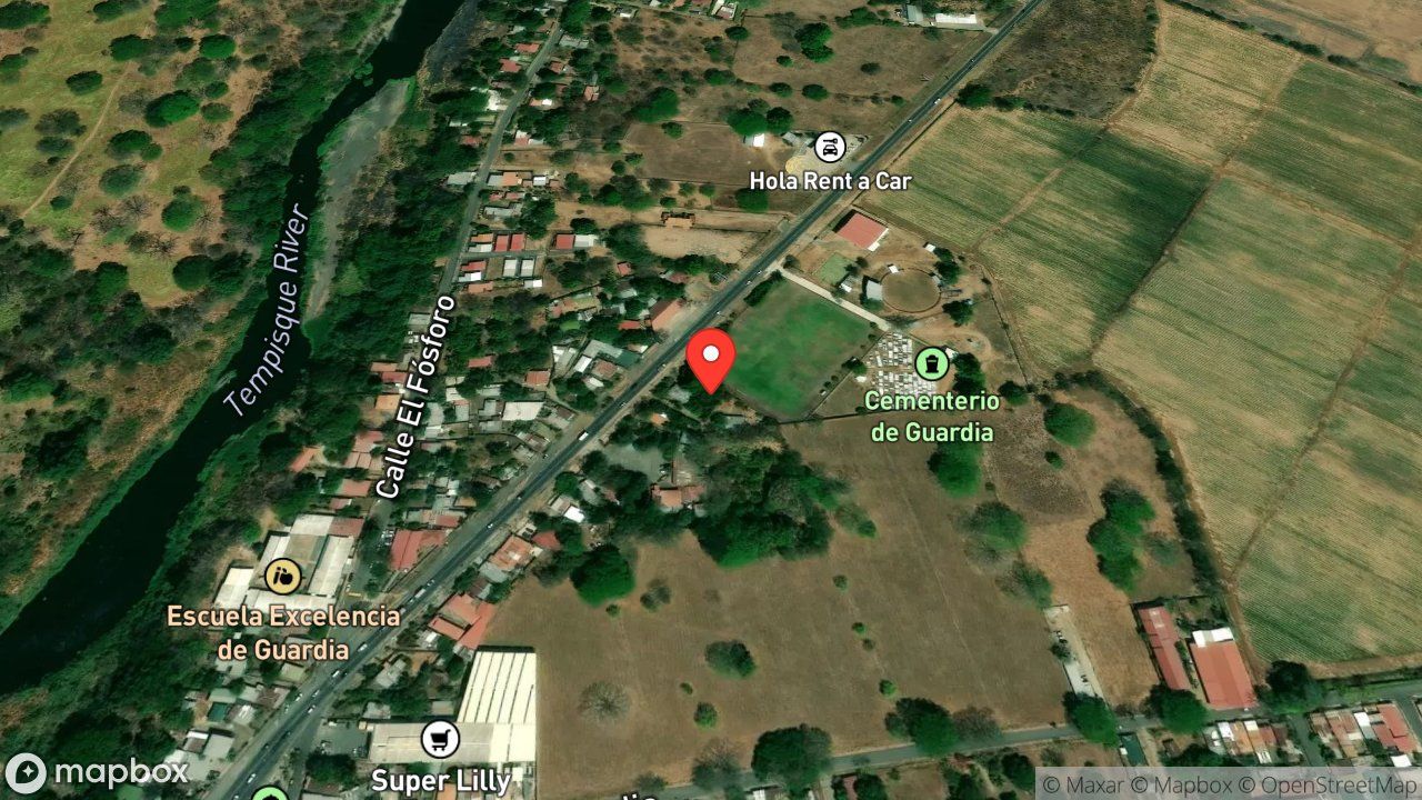 Mapa del incidente ARBOL CON FUEGO