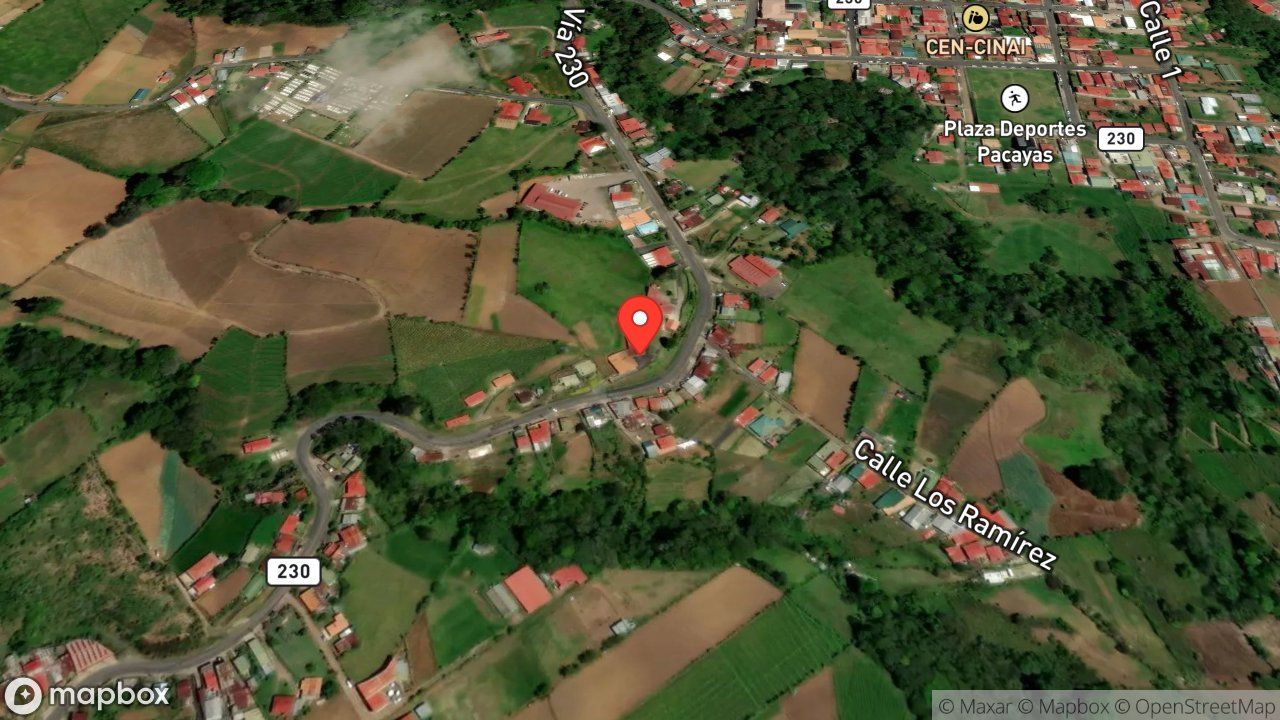 Mapa del incidente FUEGO EN VIVIENDA