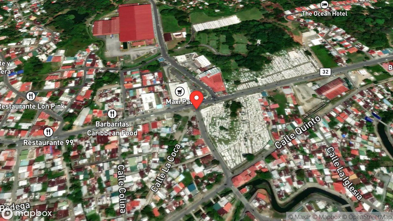 Mapa del incidente RESCATE DE PEREZOSO EN TENDIDO ELECTRICO