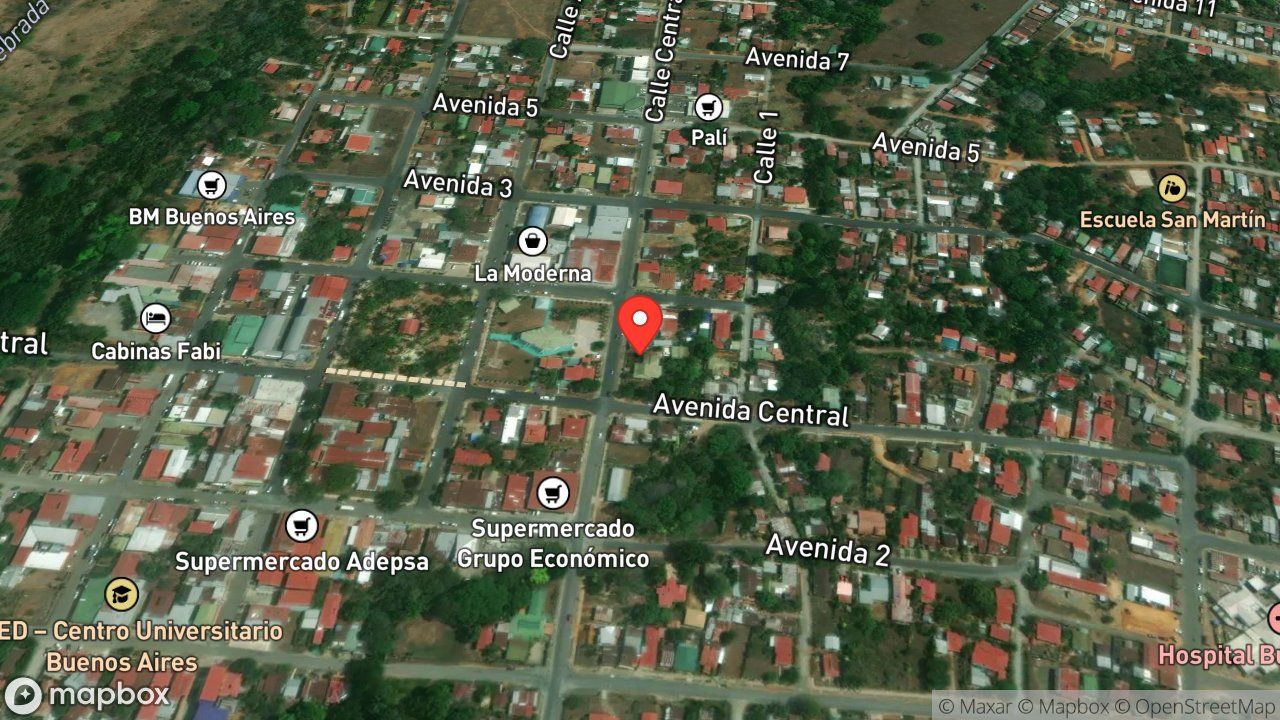 Mapa del incidente ESTACION DE BUENOS AIRES REPORTA PROBLEMAS CON ABEJAS