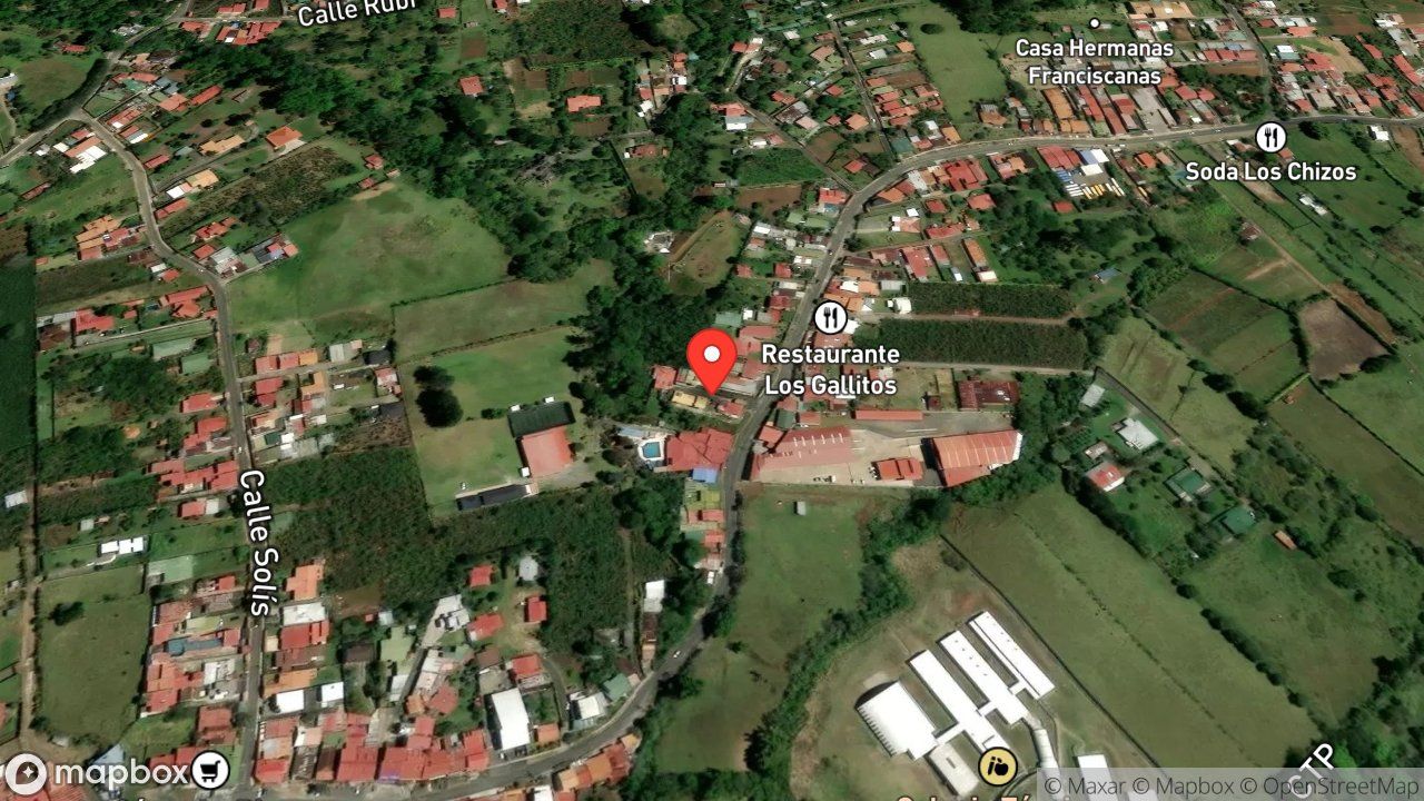 Mapa del incidente ENJAMBRE DE ABEJAS