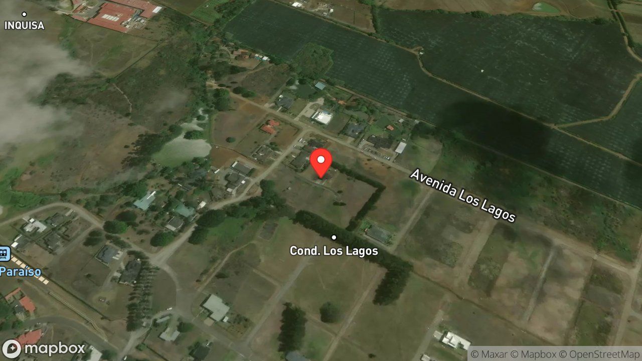 Mapa del incidente ENJAMBRE DE ABEJAS