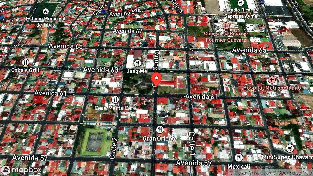 Mapa del incidente TENDIDO ELECTRICO A BAJA ALTURA