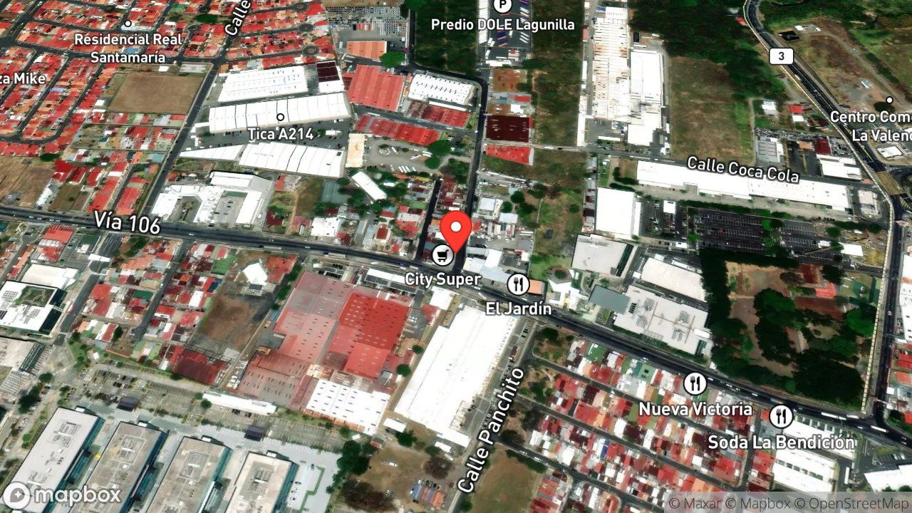 Mapa del incidente TENDIDO ELECTRICO SOBRE VIA PUBLICA