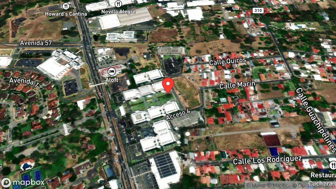 Mapa del incidente ESTACION DE SANTA ANA REPORTA OLOR NO DETERMINADO