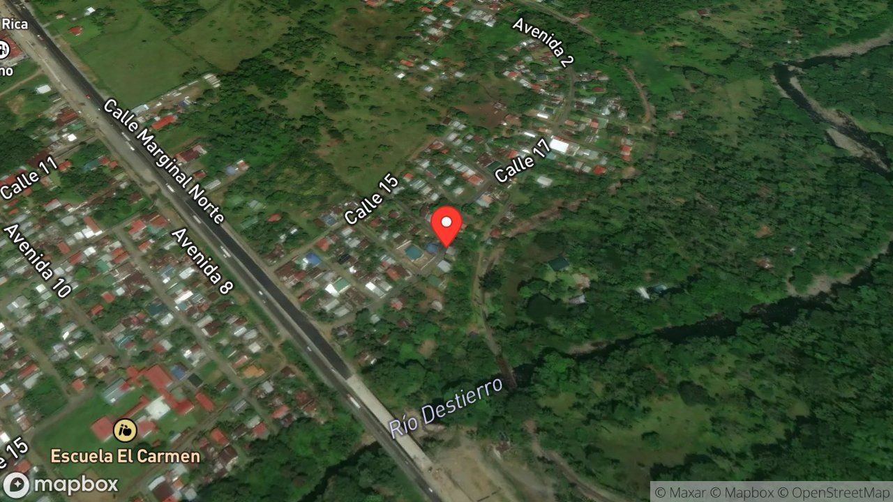 Mapa del incidente ESTACION DE SIQUIRRES REPORTA ENJAMBRE DE ABEJAS