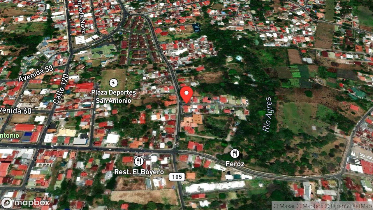 Mapa del incidente SALIDA DE HUMO EN VIVIENDA