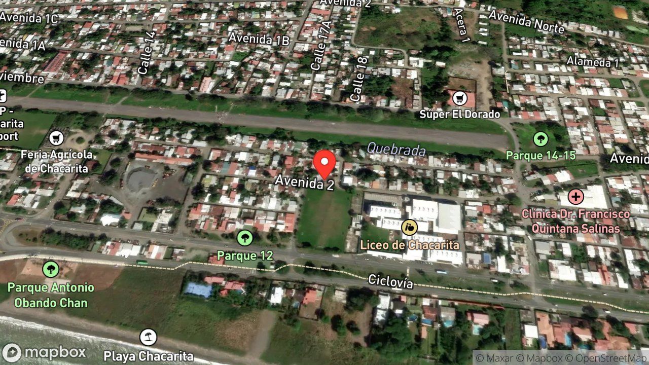 Mapa del incidente CORTO CIRCUITO EN MEDIDOR DE VIVIENDA