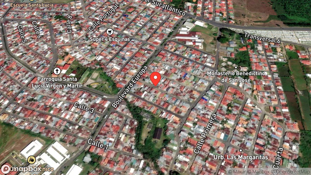 Mapa del incidente FEMENINA ADULTA MAYOR CON UNA FALANGE ATRAPADA ENTRE EL ACIENTO DE UN VEHICULO