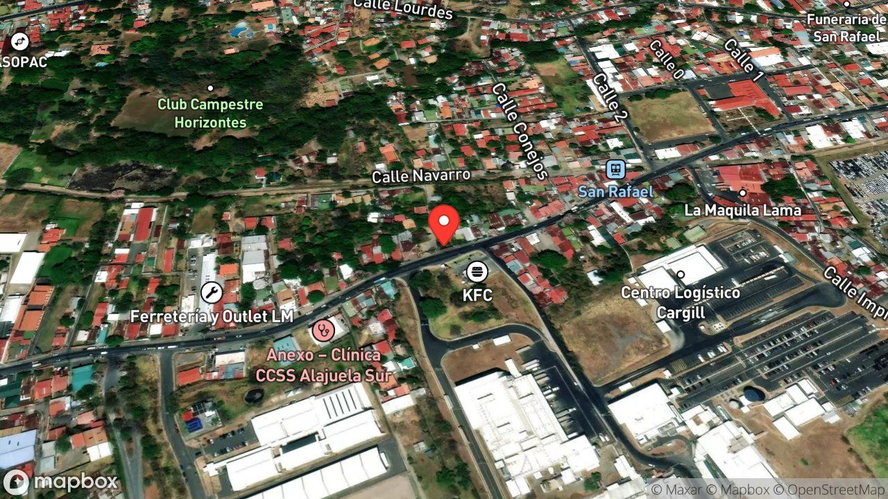 Mapa del incidente ESTACION DE BELEN REPORTA AMENAZA DE CANINO