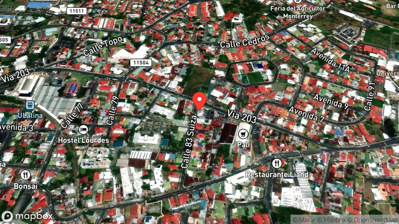 Mapa del incidente RESCATE DE PERSONA EN ASCENSOR